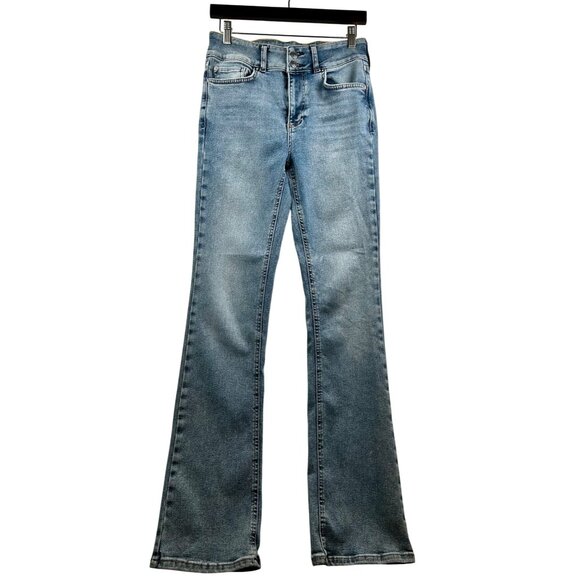 WE THE FREE BY FREE PEOPLE Denim - WE THE FREE by Free People "Swalla" Mid-Rise Bootcut Jeans Retro Americana Y2K
